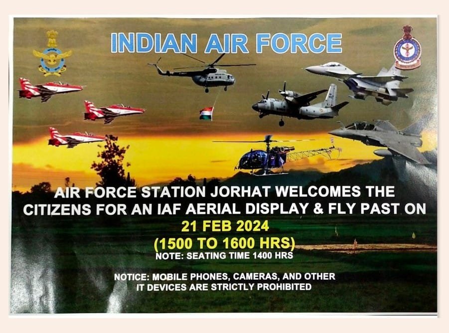 AIR FORCE STATION Jorhat 19FEB20204